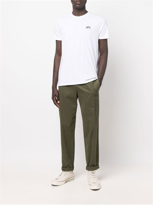 T-shirt uomo bianca Alpha Industries | 18850509